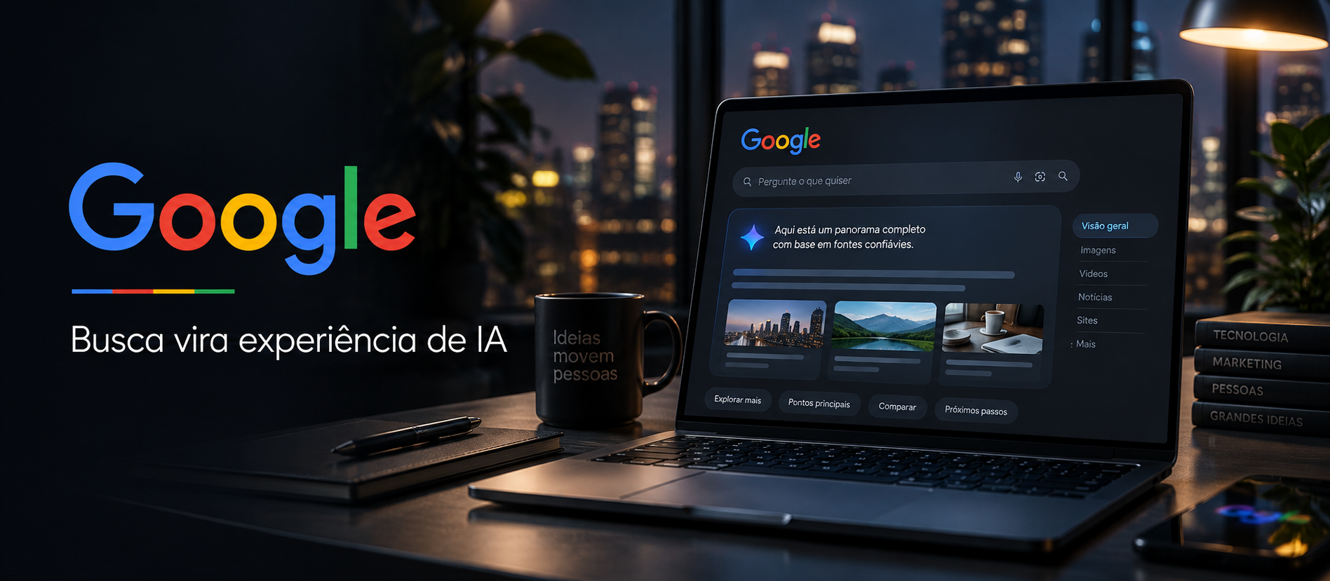 Google em 2026: quando a busca vira experiência de IA